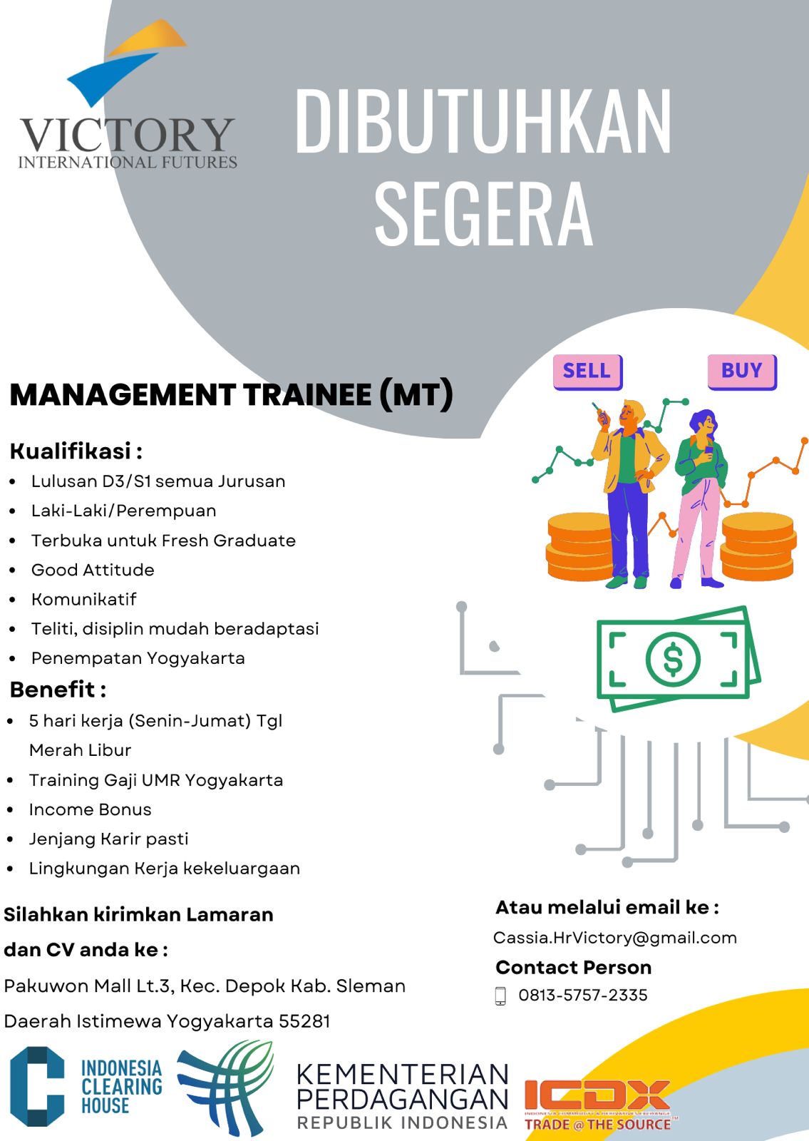 Victory International Futures - Management Trainee