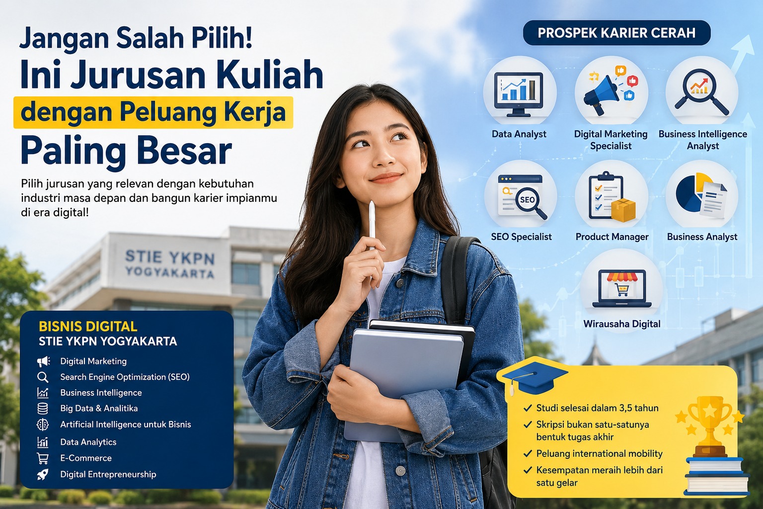 Jangan Salah Pilih! Ini Jurusan Kuliah dengan Peluang Kerja Paling Besar
