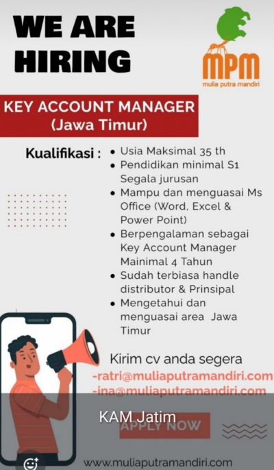 Mulia Putra Mandiri - Key Account Manager