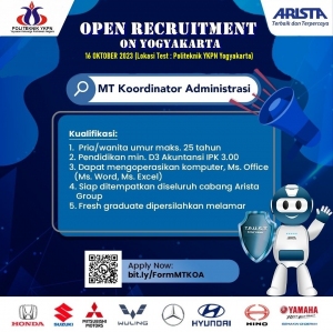 Open Recruitment Yogyakarta